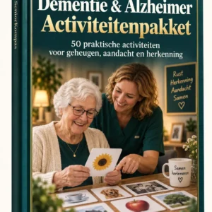Paquete de actividades sobre demencia y Alzheimer