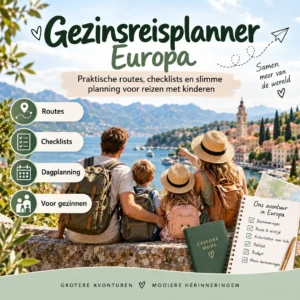 Planificador de viajes por Europa para familias