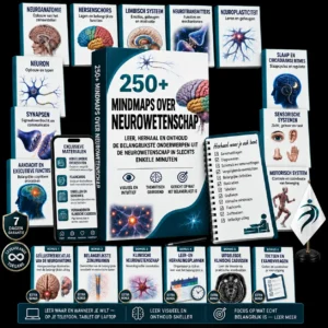 NeuroMapas: más de 250 mapas mentales visuales sobre neurobiología