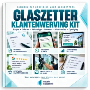 Kit de captación de clientes para instaladores de vidrio