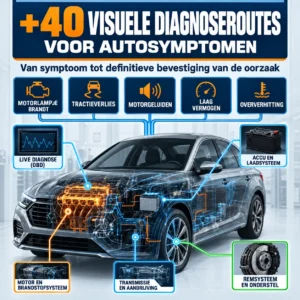 +40 Rutas de diagnóstico visual para síntomas del coche