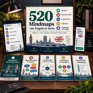 Mapas mentales de inglés — 520 mapas mentales