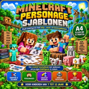 Plantillas de personajes de Minecraft