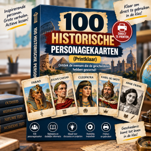 100 fichas de personajes históricos (listas para imprimir)