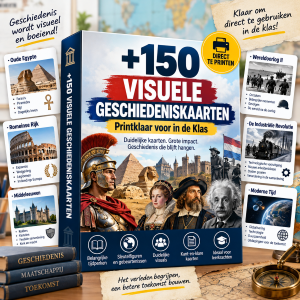 +150 Mapas visuales de historia — Listos para imprimir en el aula