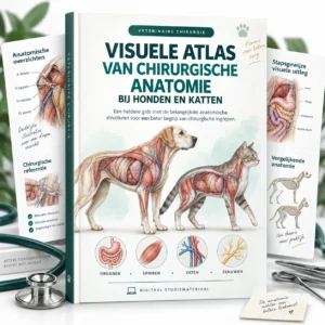 Atlas visual de anatomía quirúrgica en perros y gatos