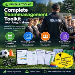Kit completo de herramientas de gestión de equipos para entrenadores juveniles