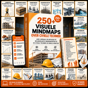 Más de 250 mapas mentales visuales sobre ingeniería civil